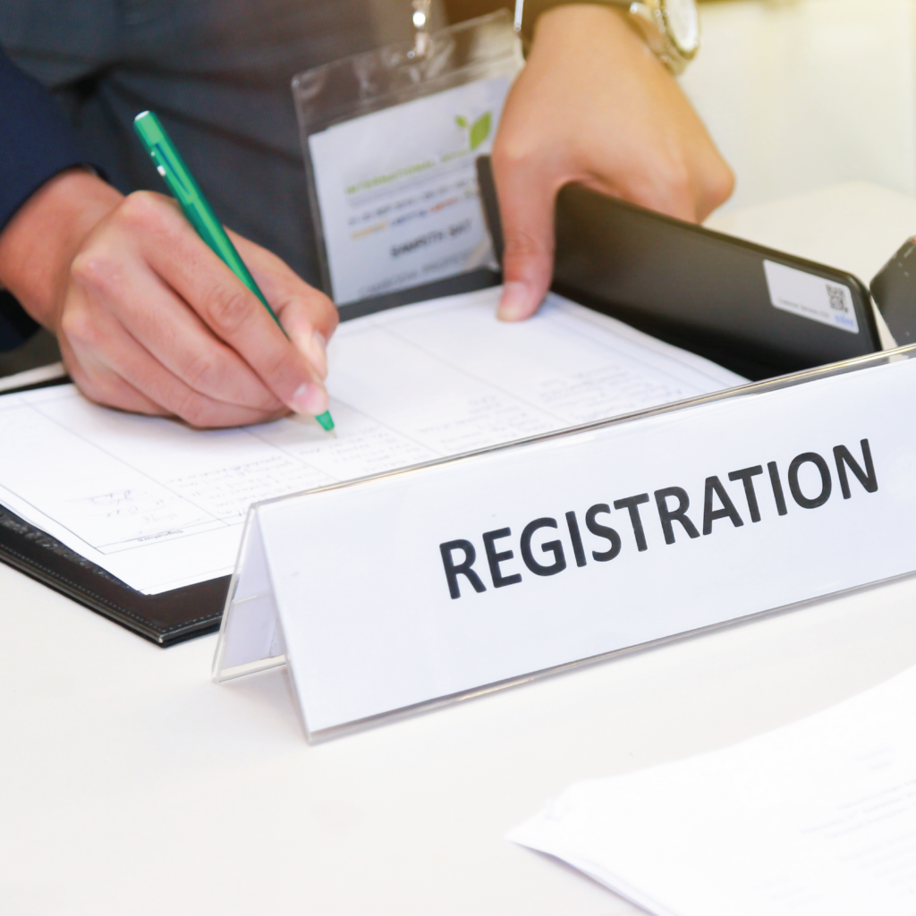 registration and authorisation